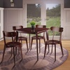 image:imageWinsome Wood Pauline 5Pc Set Table with Chairs Walnut Finish