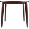 image:imageWinsome Wood Pauline 5Pc Set Table with Chairs Walnut Finish