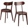 image:imageWinsome Wood Pauline 5Pc Set Table with Chairs Walnut Finish