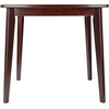 image:imageWinsome Wood Pauline 5Pc Set Table with Chairs Walnut Finish