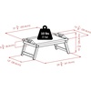 image:imageWinsome Wood Reena Bed Tray White