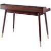 image:imageWinsome Wood Sonja Writing Desk Walnut 472W x 22D x 34H