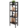 image:imageWinsome Wood Terry Shelving Walnut 3Black