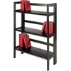 image:imageWinsome Wood Terry Shelving Walnut 3Black