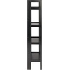 image:imageWinsome Wood Terry Shelving Walnut 3Black