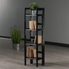 image:imageWinsome Wood Terry Shelving Walnut 3Black