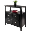 image:imageWinsome Wood Timber Buffet Black