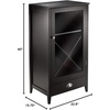 image:imageWinsome Wood XPanel Modular Bordeaux Wine Cabinet