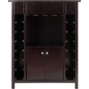 image:imageWinsome Yukon Wine Storage Espresso