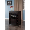 image:imageWinsome Yukon Wine Storage Espresso