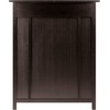 image:imageWinsome Yukon Wine Storage Espresso