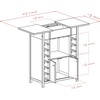 image:imageWinsome Yukon Wine Storage Espresso