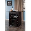 image:imageWinsome Yukon Wine Storage Espresso