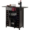 image:imageWinsome Yukon Wine Storage Espresso