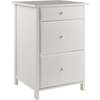 image:imageWinsome Delta File Cabinet Black Home OfficeWhite