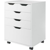 image:imageWinsome Halifax 5Drawer Storage Cabinet Black 20519White