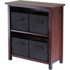 image:imageWinsome Milan Shelf medium WalnutWalnut  Black