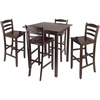 image:imageWinsome Parkland 5Pc High Table with 29 Ladder Back Stools