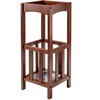 image:imageWinsome Rex Umbrella Stand with Metal Tray Walnut 94712