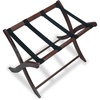 image:imageWinsome Scarlett Luggage Rack in Cappuccino Sturdy Folding Suitcase and Bag Stand for Guest Room Bedroom Must Have Foldable Storage Essential for Guests Small Businesses HomeWalnut