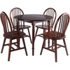 image:imageWinsome Sorella 5Pc Drop Leaf Dining Table with Windsor Chairs Walnut