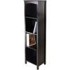 image:imageWinsome Terrace Beech Wood 5Tier Shelf Espresso92516no basket