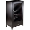 image:imageWinsome Wood 20Bottle Shelf Modular Bordeaux Wine Cabinet Espresso