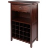 image:imageWinsome Wood Chablis Wine Storage Walnut