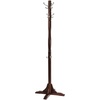 image:imageWinsome Wood Jera Coat Tree Cappuccino  Convenient Organizer with Hanging Hooks for Entryway Bedroom Efficient Hall Tree Storage for Coats Hats Scarves Purses