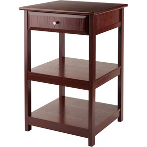 image:imageWinsome Delta Home Office Printer Stand WhiteWalnut