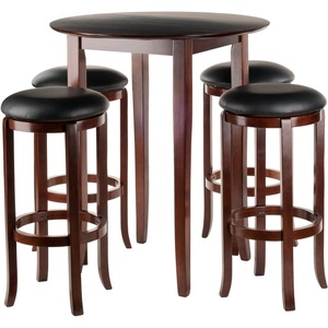image:imageWinsome Fiona Round 3Pc HighPub Table Set4 stools