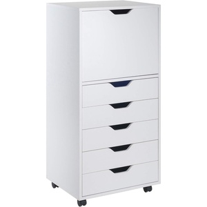 image:imageWinsome Halifax 7Drawer Composite Wood Cabinet White 10792White