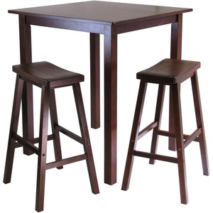image:imageWinsome Parking 3pc Pub Set Dining Table Walnut