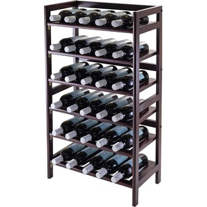 image:imageWinsome Silvi Wine Rack 30 Bottle 6 Tier