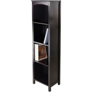 image:imageWinsome Terrace Beech Wood 5Tier Shelf Espresso92516no basket