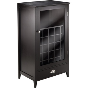 image:imageWinsome Wood 25Bottle Slot Modular Bordeaux Wine Cabinet