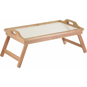 image:imageWinsome Wood Sherwood Bed Tray Natural and white topBed Tray