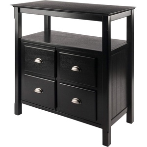 image:imageWinsome Wood Timber Buffet Black