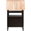 image:imageBellini Drop Leaf Kitchen Cart TwoTone