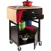 image:imageBellini Drop Leaf Kitchen Cart TwoTone