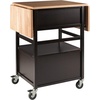 image:imageBellini Drop Leaf Kitchen Cart TwoTone