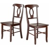 image:imageClayton 3Pc Set Drop Leaf Table amp 2 Chairs Walnut