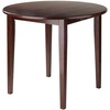 image:imageClayton 3Pc Set Drop Leaf Table amp 2 Chairs Walnut