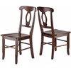 image:imageClayton 3Pc Set Drop Leaf Table amp 2 Chairs Walnut