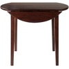 image:imageClayton 3Pc Set Drop Leaf Table amp 2 Chairs Walnut