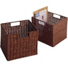image:imageMilan 6Pc CabinetShelf and Baskets Shelf One Basket 4 Small Baskets 3 cartons