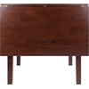 image:imagePerrone 3Pc Dining Set Drop Leaf Table amp 2 Ladderback Chairs