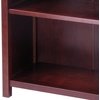image:imageVerona 2Section W Storage Shelf with 6 Foldable Black Fabric BasketsBeige Baskets