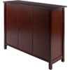 image:imageVerona 2Section W Storage Shelf with 6 Foldable Black Fabric BasketsNo Baskets