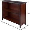 image:imageVerona 2Section W Storage Shelf with 6 Foldable Black Fabric BasketsNo Baskets